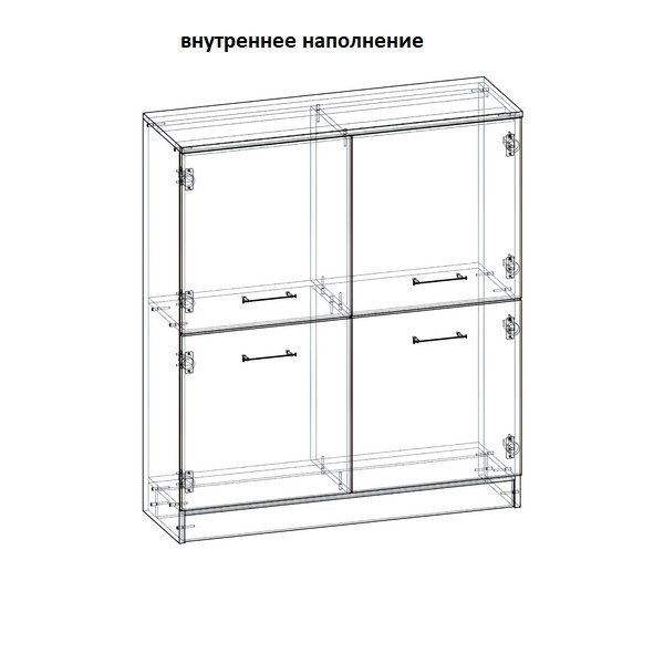 Комод Контраст-3