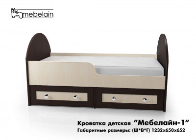 Детская кровать Мебелайн-1