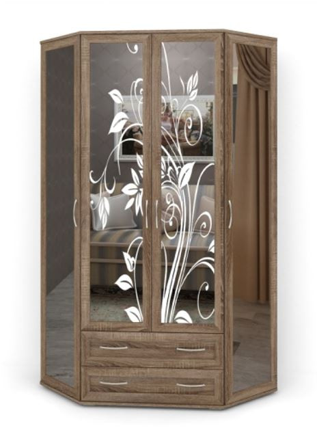 Шкаф эркерный Э-1П (1)